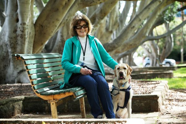 Christine and Yoshi in the park