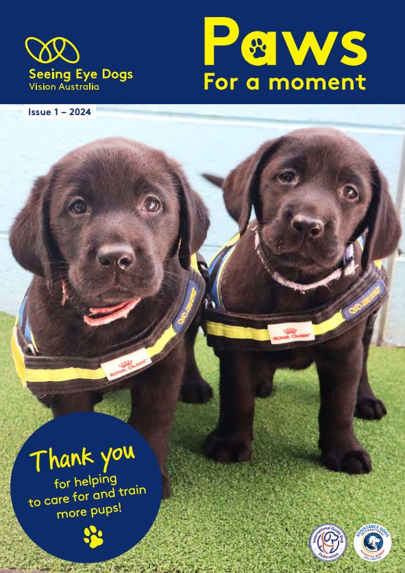 Paws For a Moment front cover Issue 1 2024